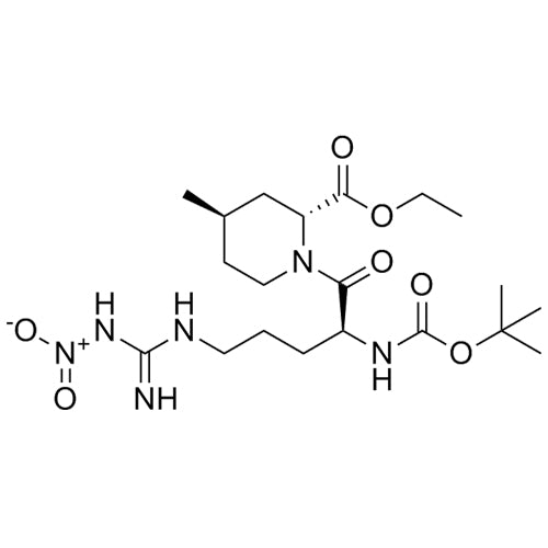 (2R,4R)-ethyl 1-((S)-2-((tert-butoxycarbonyl)amino)-5-(3-nitroguanidino)pentanoyl)-4-methylpiperidine-2-carboxylate