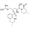 (2R,4R)-1-((S)-5-((diaminomethylene)amino)-2-((R)-3-methyl-1,2,3,4-tetrahydroquinoline-8-sulfonamido)pentanoyl)-4-methylpiperidine-2-carboxylic acid