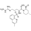 (2R,4R)-1-((S)-5-((E)-(amino(hydrazinyl)methylene)amino)-2-(3-methylquinoline-8-sulfonamido)pentanoyl)-4-methylpiperidine-2-carboxylic acid