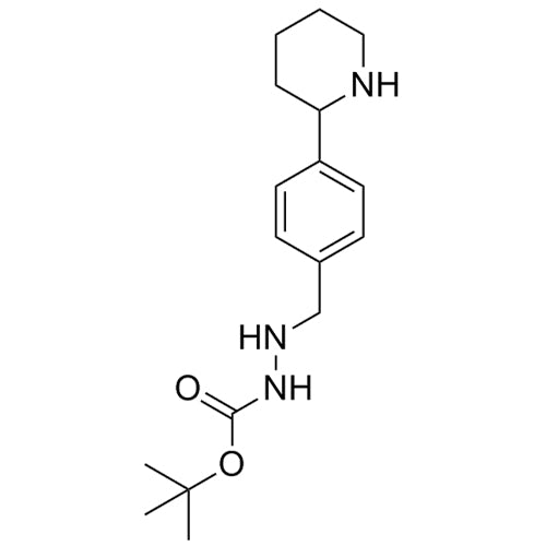 tert-butyl 2-(4-(piperidin-2-yl)benzyl)hydrazinecarboxylate