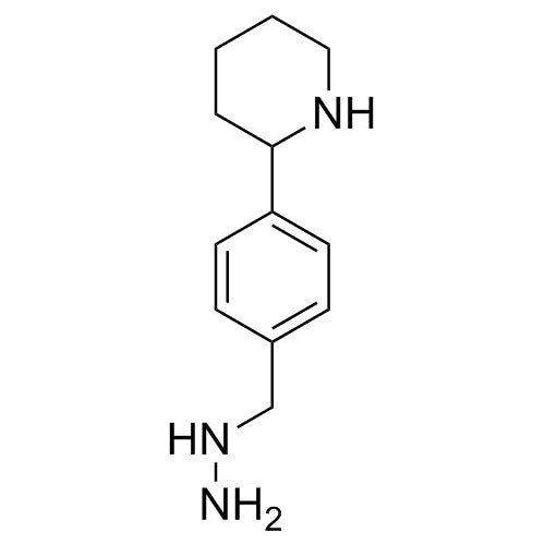 2-(4-(hydrazinylmethyl)phenyl)piperidine