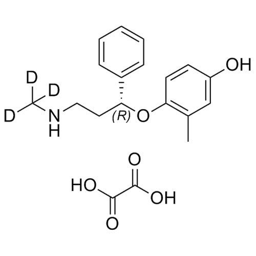 4'-Hydroxy Atomoxetine-d3 Hemioxalate
