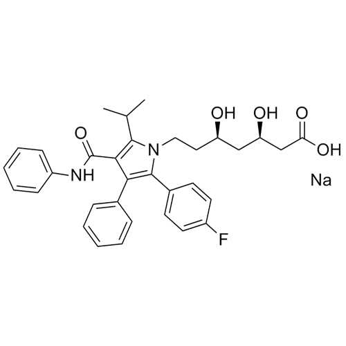 (3R,5R)-7-(2-(4-fluorophenyl)-5-isopropyl-3-phenyl-4-(phenylcarbamoyl)-1H-pyrrol-1-yl)-3,5-dihydroxyheptanoic acid, sodium salt