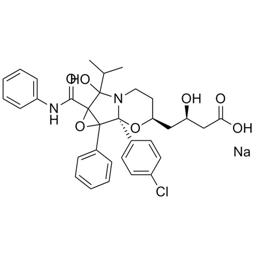Atorvastatin Cyclic Sodium Salt (Chlorophenyl) Impurity