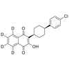 cis-Atovaquone-d4 (Atovaquone EP Impurity B-d4)
