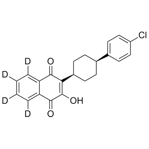 cis-Atovaquone-d4 (Atovaquone EP Impurity B-d4)