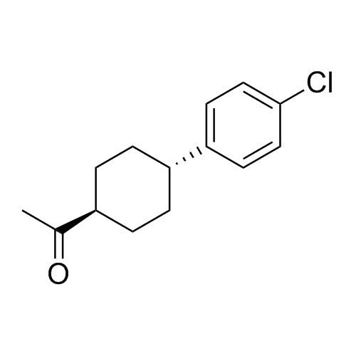 Rel-trans-1-(4-(4-chlorophenyl)cyclohexyl)ethanone