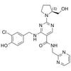 (S)-4-((3-chloro-4-hydroxybenzyl)amino)-2-(2-(hydroxymethyl)pyrrolidin-1-yl)-N-(pyrimidin-2-ylmethyl)pyrimidine-5-carboxamide