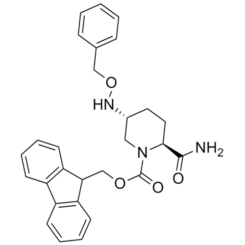 (2S,5R)-(9H-fluoren-9-yl)methyl 5-((benzyloxy)amino)-2-carbamoylpiperidine-1-carboxylate