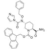(2S,5R)-(9H-fluoren-9-yl)methyl 5-(N-(benzyloxy)-1H-imidazole-1-carboxamido)-2-carbamoylpiperidine-1-carboxylate