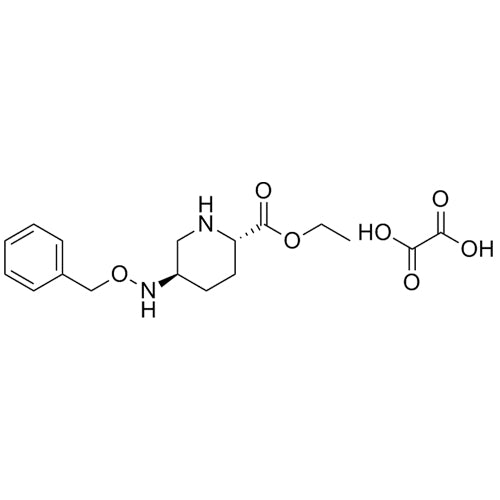 (2S,5R)-ethyl 5-((benzyloxy)amino)piperidine-2-carboxylate oxalate