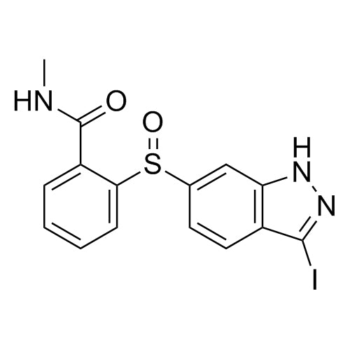 2-((3-iodo-1H-indazol-6-yl)sulfinyl)-N-methylbenzamide