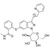 N-methyl-2-((3-((E)-2-(pyridin-2-yl)vinyl)-1-((2R,3R,4S,5S,6R)-3,4,5-trihydroxy-6-(hydroxymethyl)tetrahydro-2H-pyran-2-yl)-1H-indazol-6-yl)thio)benzamide