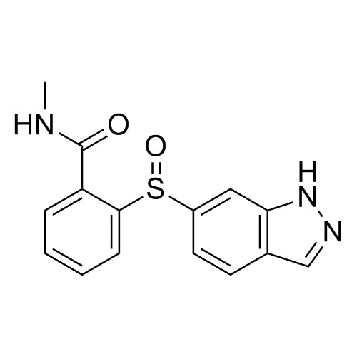 2-((1H-indazol-6-yl)sulfinyl)-N-methylbenzamide