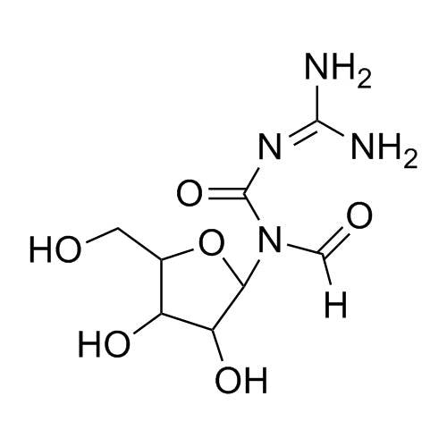 N-((diaminomethylene)carbamoyl)-N-(3,4-dihydroxy-5-(hydroxymethyl)tetrahydrofuran-2-yl)formamide