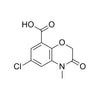 6-chloro-4-methyl-3-oxo-3,4-dihydro-2H-benzo[b][1,4]oxazine-8-carboxylic acid