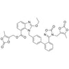 (5-methyl-2-oxo-1,3-dioxol-4-yl)methyl 2-ethoxy-1-((2'-(4-((5-methyl-2-oxo-1,3-dioxol-4-yl)methyl)-5-oxo-4,5-dihydro-1,2,4-oxadiazol-3-yl)-[1,1'-biphenyl]-4-yl)methyl)-1H-benzo[d]imidazole-7-carboxylate