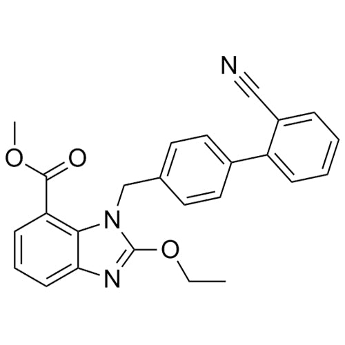 methyl 1-((2'-cyano-[1,1'-biphenyl]-4-yl)methyl)-2-ethoxy-1H-benzo[d]imidazole-7-carboxylate