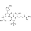 (8R,11S,Z)-5-(2-aminothiazol-4-yl)-11-(3-guanidinopropyl)-2,2-dimethyl-6,9-dioxo-8-((S)-1-(sulfoamino)ethyl)-3-oxa-4,7,10-triazadodec-4-ene-1,12-dioic acid
