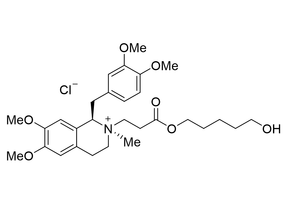 Atracurium Besylate Impurity D2 Chloride (cis-Quaternary Alcohol)