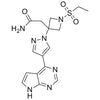 2-(3-(4-(7H-pyrrolo[2,3-d]pyrimidin-4-yl)-1H-pyrazol-1-yl)-1-(ethylsulfonyl)azetidin-3-yl)acetamide