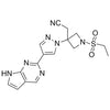 2-(3-(4-(7H-pyrrolo[2,3-d]pyrimidin-2-yl)-1H-pyrazol-1-yl)-1-(ethylsulfonyl)azetidin-3-yl)acetonitrile