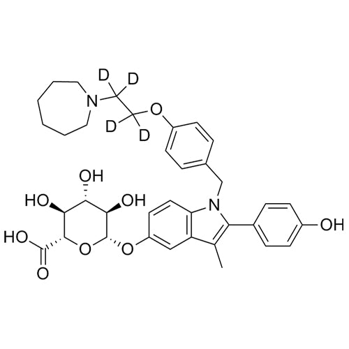 Bazedoxifene-5-Glucuronide-d4