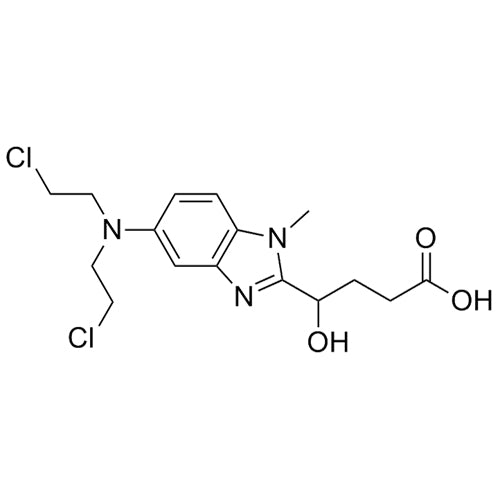 4-(5-(bis(2-chloroethyl)amino)-1-methyl-1H-benzo[d]imidazol-2-yl)-4-hydroxybutanoic acid