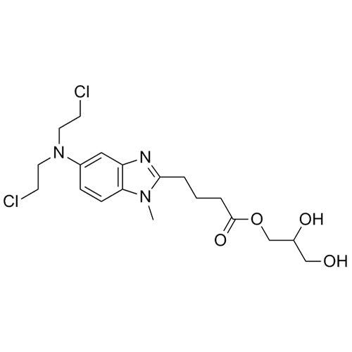 2,3-dihydroxypropyl 4-(5-(bis(2-chloroethyl)amino)-1-methyl-1H-benzo[d]imidazol-2-yl)butanoate