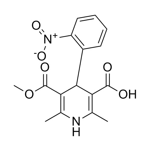 5-(methoxycarbonyl)-2,6-dimethyl-4-(2-nitrophenyl)-1,4-dihydropyridine-3-carboxylic acid
