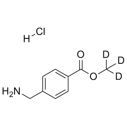 4-(Aminomethyl)benzoic acid methyl ester-13C-d3 HCl