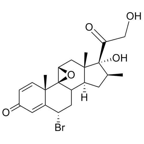 (4aS,4bS,5aS,6aS,7R,8S,9aS,11S)-11-bromo-7-hydroxy-7-(2-hydroxyacetyl)-4a,6a,8-trimethyl-5a,6,6a,7,8,9,9a,9b,10,11-decahydrocyclopenta[1,2]phenanthro[4,4a-b]oxiren-2(4aH)-one