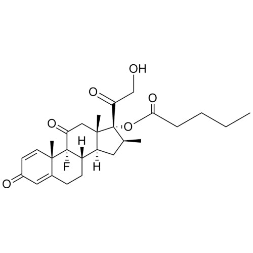 (8S,9R,10S,13S,14S,16S,17R)-9-fluoro-17-(2-hydroxyacetyl)-10,13,16-trimethyl-3,11-dioxo-6,7,8,9,10,11,12,13,14,15,16,17-dodecahydro-3H-cyclopenta[a]phenanthren-17-yl pentanoate