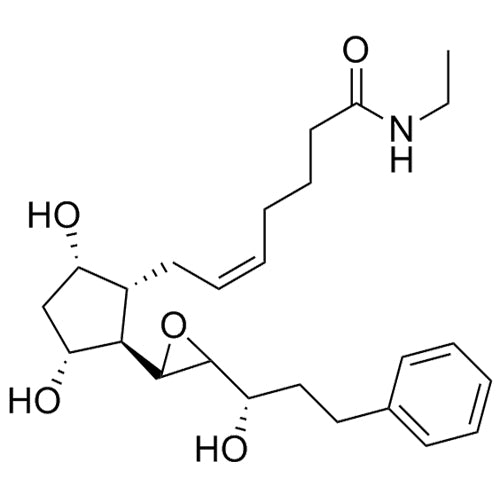 (Z)-7-((1R,2R,3R,5S)-3,5-dihydroxy-2-((2S)-3-((S)-1-hydroxy-3-phenylpropyl)oxiran-2-yl)cyclopentyl)-N-ethylhept-5-enamide
