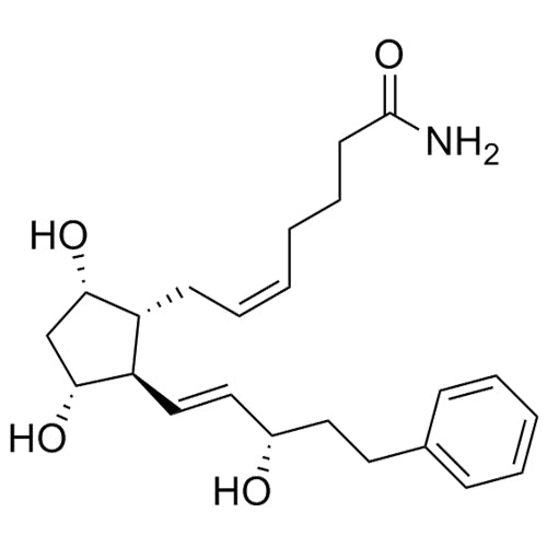(Z)-7-((1R,2R,3R,5S)-3,5-dihydroxy-2-((S,E)-3-hydroxy-5-phenylpent-1-en-1-yl)cyclopentyl)hept-5-enamide