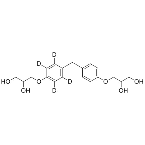 3,3'-((methylenebis(4,1-phenylene))bis(oxy))bis(propane-1,2-diol)-D4