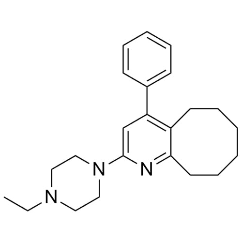 2-(4-ethylpiperazin-1-yl)-4-phenyl-5,6,7,8,9,10-hexahydrocycloocta[b]pyridine