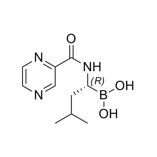 (R)-(3-methyl-1-(pyrazine-2-carboxamido)butyl)boronic acid