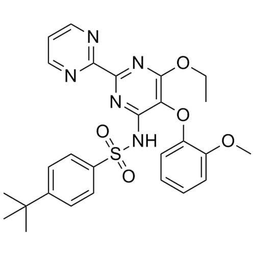 4-(tert-butyl)-N-(6-ethoxy-5-(2-methoxyphenoxy)-[2,2'-bipyrimidin]-4-yl)benzenesulfonamide