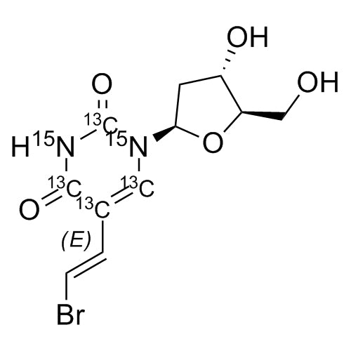 Brivudine-13C4-15N2