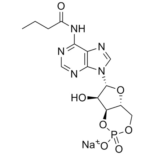 sodium (4aR,6R,7R,7aS)-6-(6-butyramido-9H-purin-9-yl)-7-hydroxytetrahydro-4H-furo[3,2-d][1,3,2]dioxaphosphinin-2-olate 2-oxide