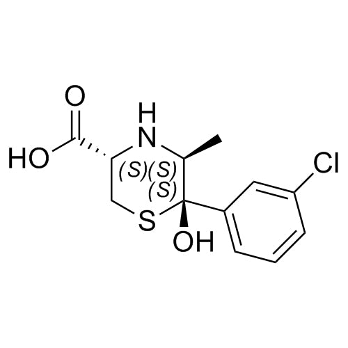 (3S,5S,6S)-6-(3-chlorophenyl)-6-hydroxy-5-methylthiomorpholine-3-carboxylic acid