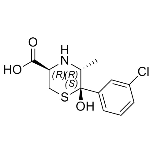 (3R,5R,6S)-6-(3-chlorophenyl)-6-hydroxy-5-methylthiomorpholine-3-carboxylic acid