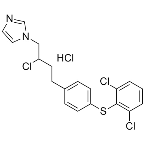 1-(2-chloro-4-(4-((2,6-dichlorophenyl)thio)phenyl)butyl)-1H-imidazole hydrochloride