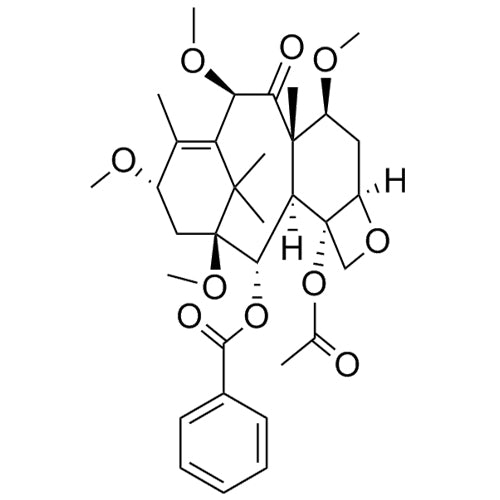 (2aR,4S,4aS,6R,9S,11S,12S,12aR,12bS)-12b-acetoxy-4,6,9,11-tetramethoxy-4a,8,13,13-tetramethyl-5-oxo-2a,3,4,4a,5,6,9,10,11,12,12a,12b-dodecahydro-1H-7,11-methanocyclodeca[3,4]benzo[1,2-b]oxet-12-yl benzoate