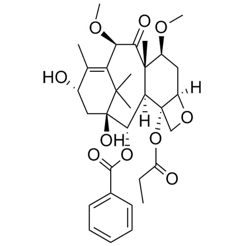 (2aR,4S,4aS,6R,9S,11S,12S,12aR,12bS)-9,11-dihydroxy-4,6-dimethoxy-4a,8,13,13-tetramethyl-5-oxo-12b-(propionyloxy)-2a,3,4,4a,5,6,9,10,11,12,12a,12b-dodecahydro-1H-7,11-methanocyclodeca[3,4]benzo[1,2-b]oxet-12-yl benzoate