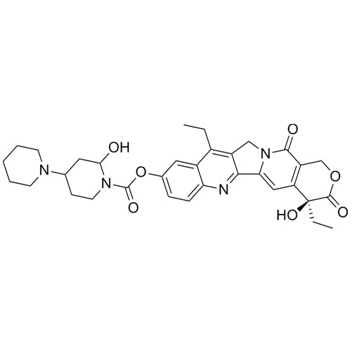 (S)-4,11-diethyl-4-hydroxy-3,14-dioxo-3,4,12,14-tetrahydro-1H-pyrano[3',4':6,7]indolizino[1,2-b]quinolin-9-yl 2'-hydroxy-[1,4'-bipiperidine]-1'-carboxylate