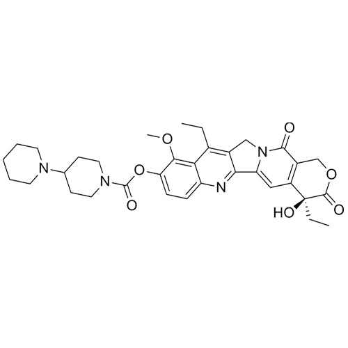 (S)-4,11-diethyl-4-hydroxy-10-methoxy-3,14-dioxo-3,4,12,14-tetrahydro-1H-pyrano[3',4':6,7]indolizino[1,2-b]quinolin-9-yl [1,4'-bipiperidine]-1'-carboxylate