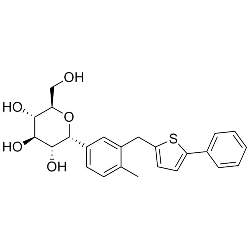 (2R,3S,4R,5R,6R)-2-(hydroxymethyl)-6-(4-methyl-3-((5-phenylthiophen-2-yl)methyl)phenyl)tetrahydro-2H-pyran-3,4,5-triol