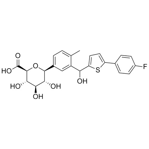 (2S,3S,4R,5R,6S)-6-(3-((5-(4-fluorophenyl)thiophen-2-yl)(hydroxy)methyl)-4-methylphenyl)-3,4,5-trihydroxytetrahydro-2H-pyran-2-carboxylic acid